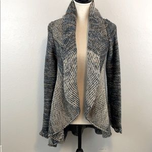 PINCHO PONCHO  cardigan 100% peruvian alpaca wool